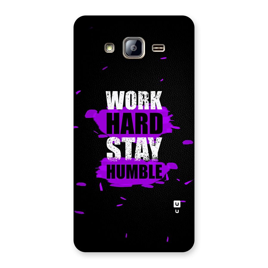 Work Hard Stay Humble Back Case for Galaxy On5