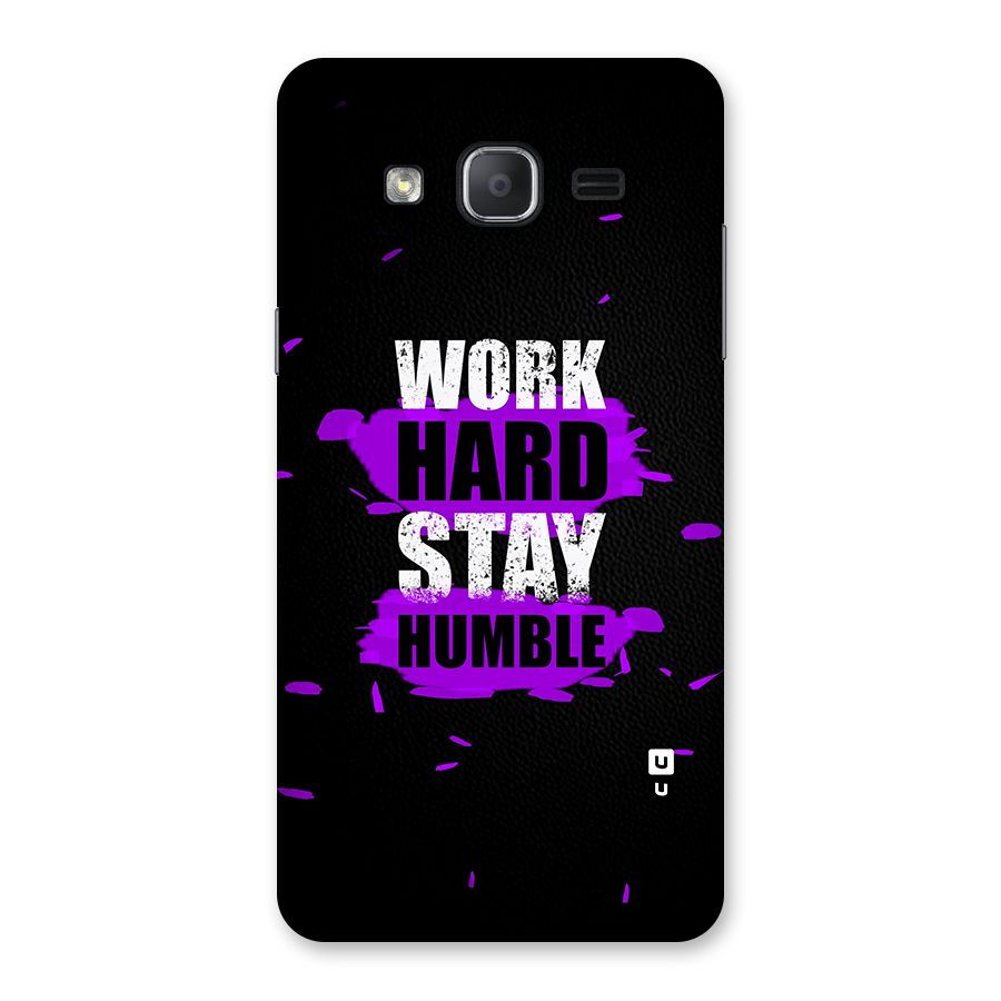 Work Hard Stay Humble Back Case for Galaxy On7 2015