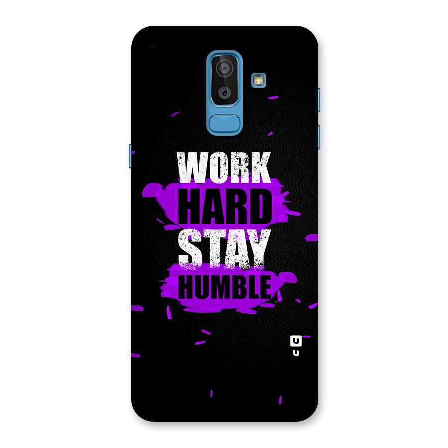 Work Hard Stay Humble Back Case for Galaxy On8 (2018)