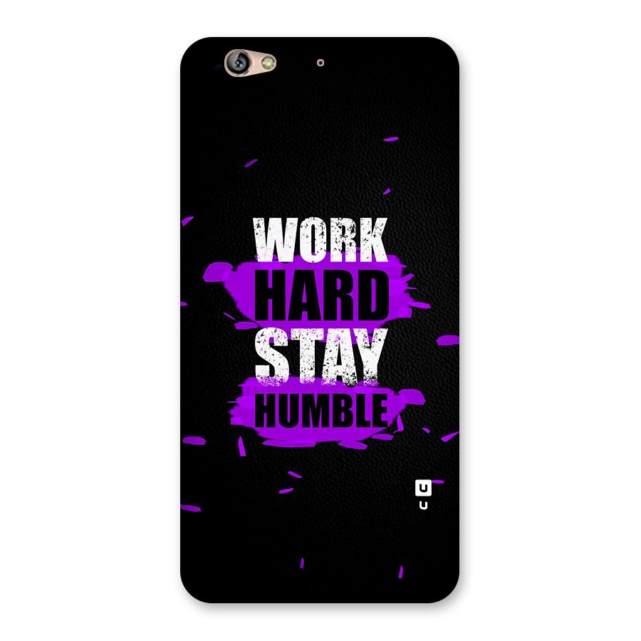 Work Hard Stay Humble Back Case for Gionee S6