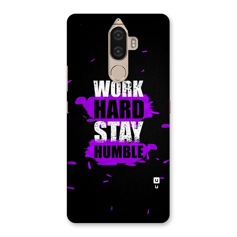 Work Hard Stay Humble Back Case for Lenovo K8 Note