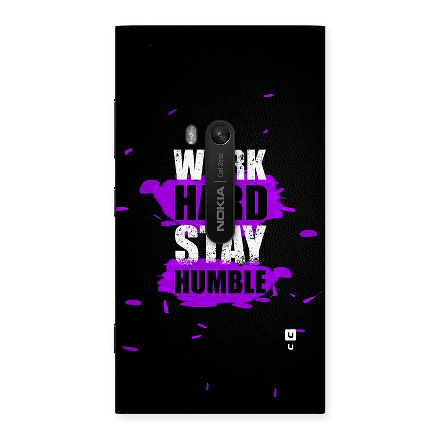 Work Hard Stay Humble Back Case for Lumia 920