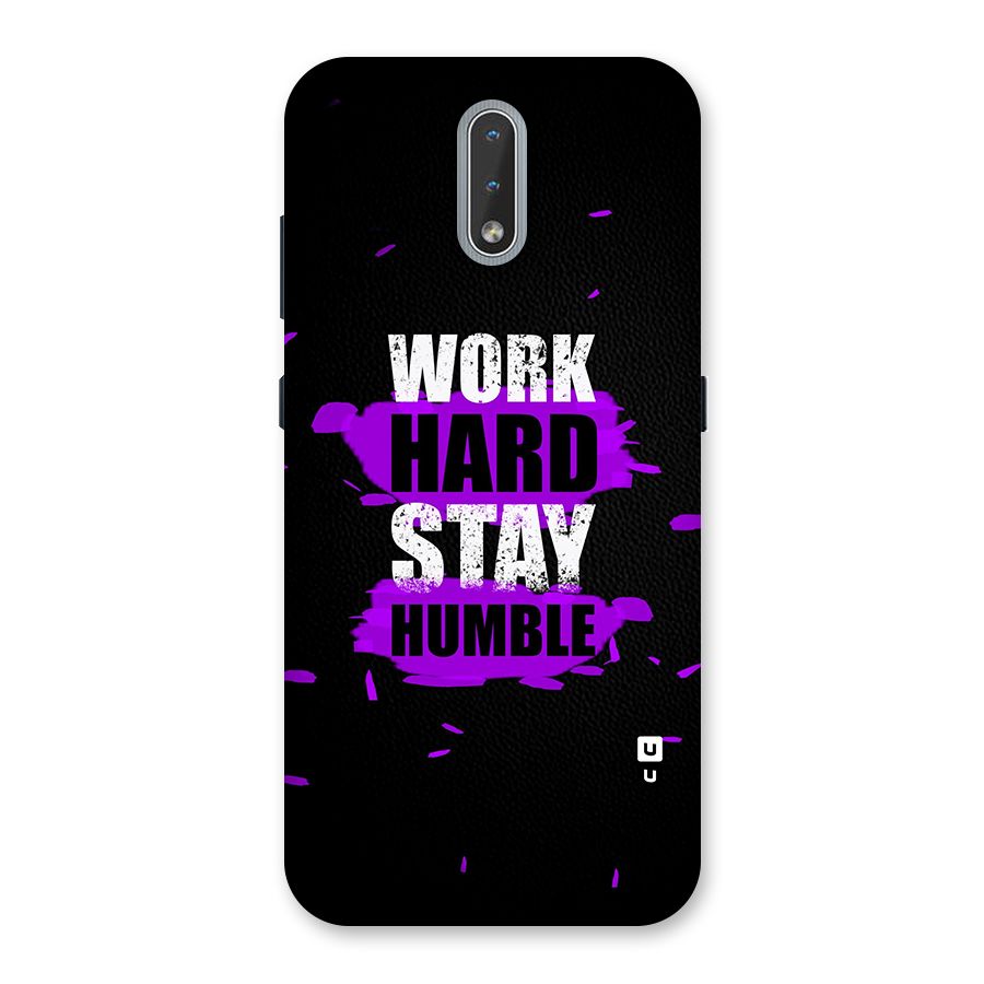 Work Hard Stay Humble Back Case for Nokia 2.3