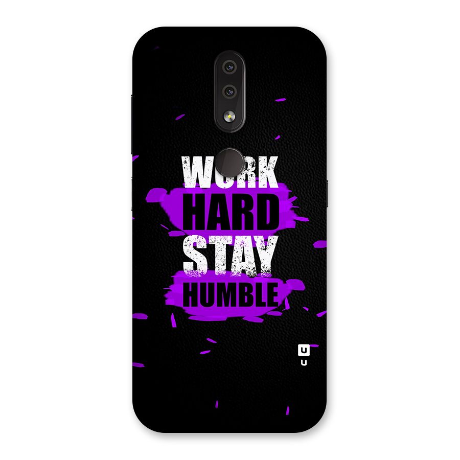 Work Hard Stay Humble Back Case for Nokia 4.2