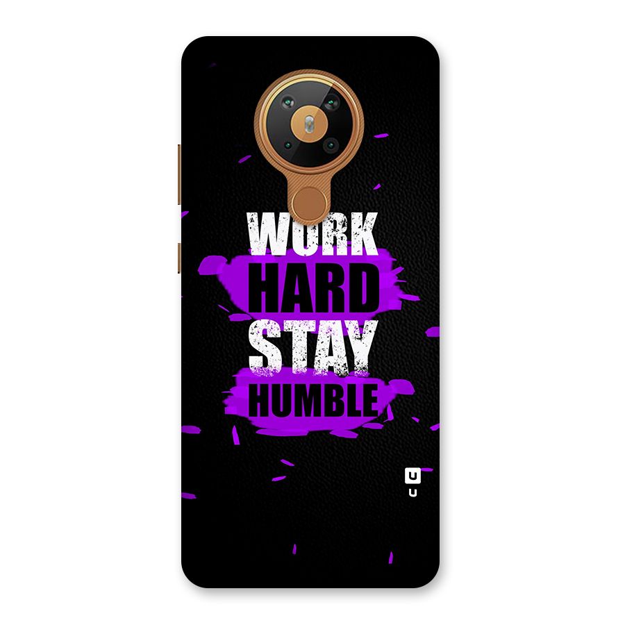 Work Hard Stay Humble Back Case for Nokia 5.3