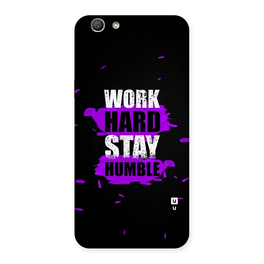 Work Hard Stay Humble Back Case for Oppo A59