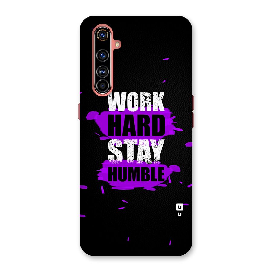 Work Hard Stay Humble Back Case for Realme X50 Pro