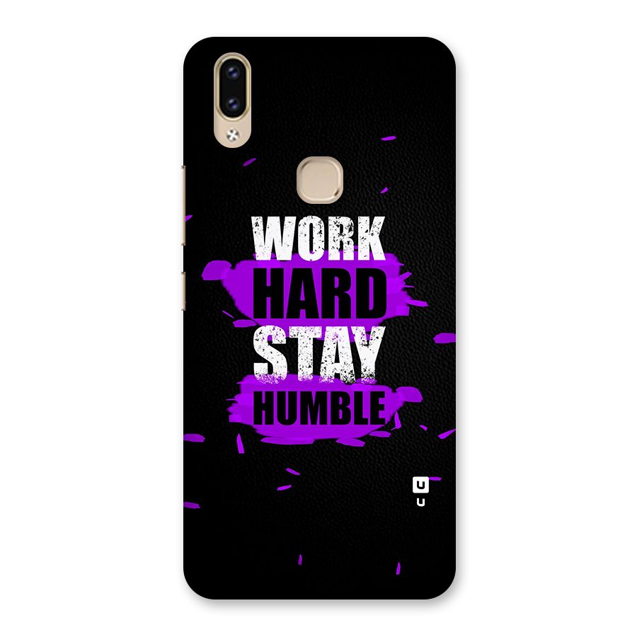 Work Hard Stay Humble Back Case for Vivo V9 Youth