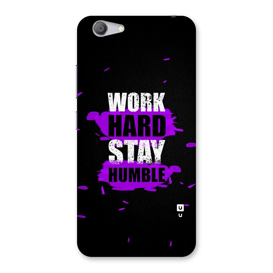 Work Hard Stay Humble Back Case for Vivo Y53