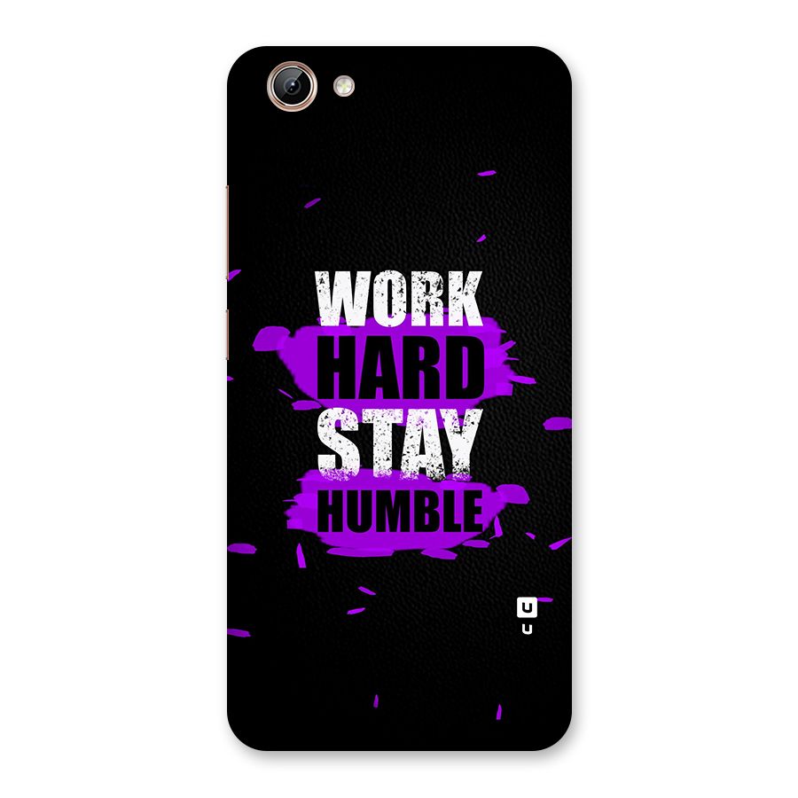 Work Hard Stay Humble Back Case for Vivo Y71