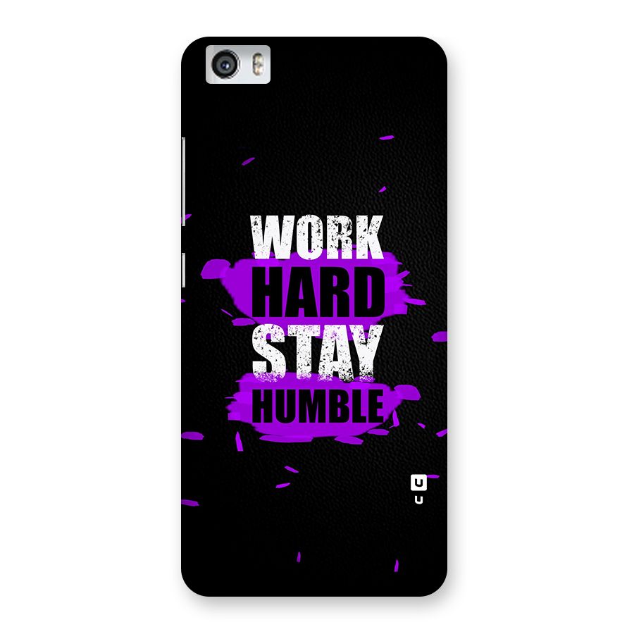 Work Hard Stay Humble Back Case for Xiaomi Redmi Mi5