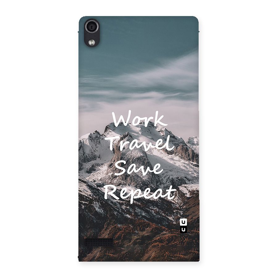 Work Travel Back Case for Ascend P6