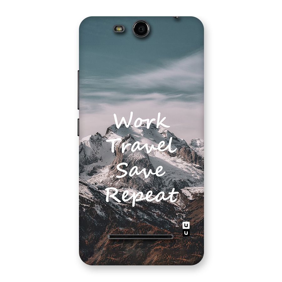 Work Travel Back Case for Canvas Juice 3 Q392