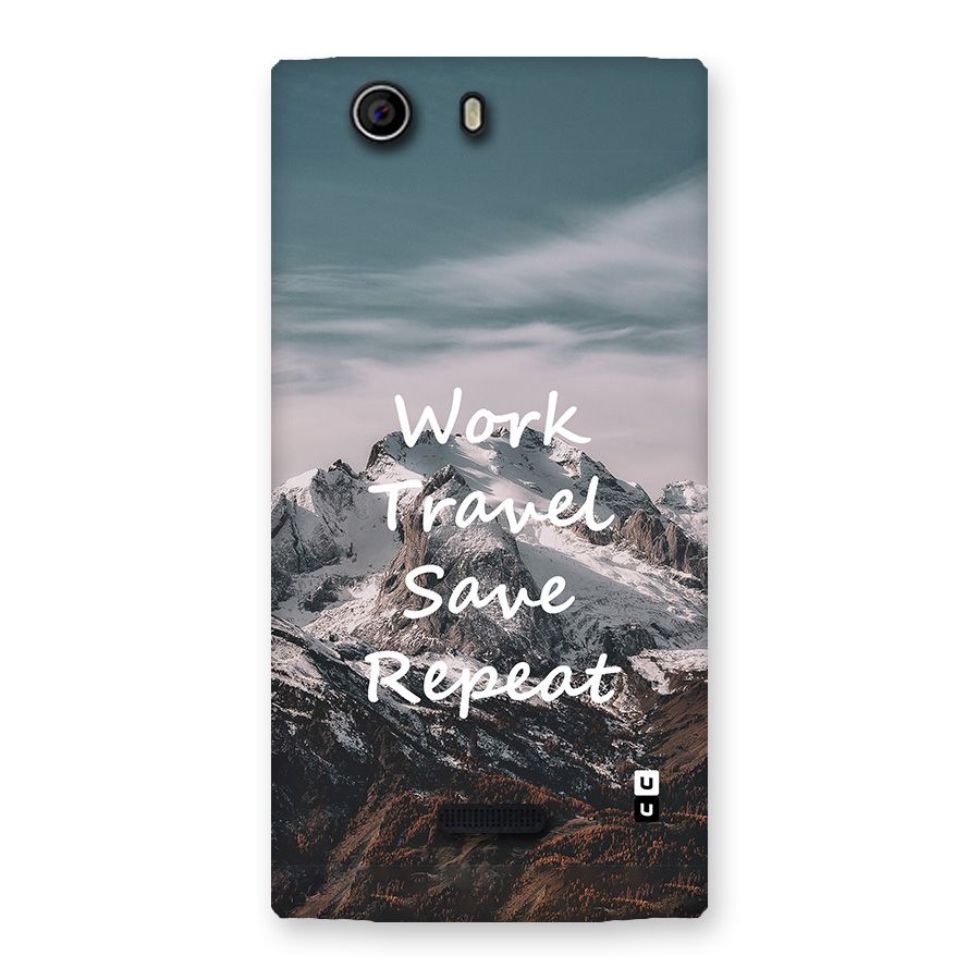 Work Travel Back Case for Canvas Nitro 2 E311