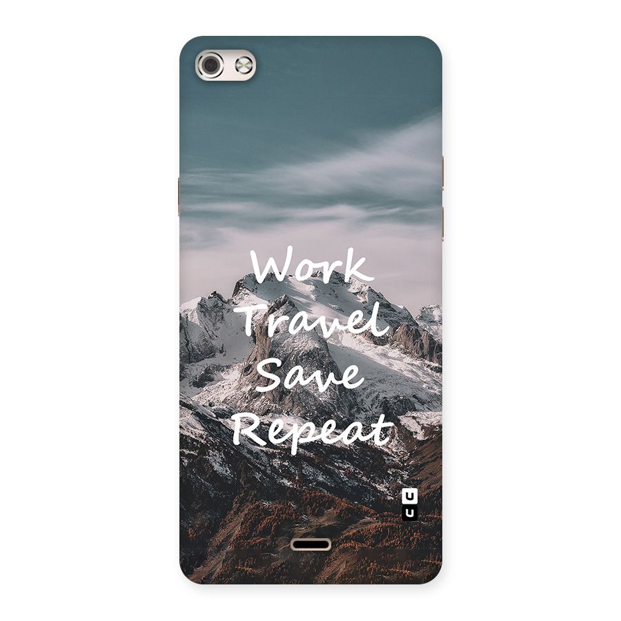 Work Travel Back Case for Canvas Silver 5