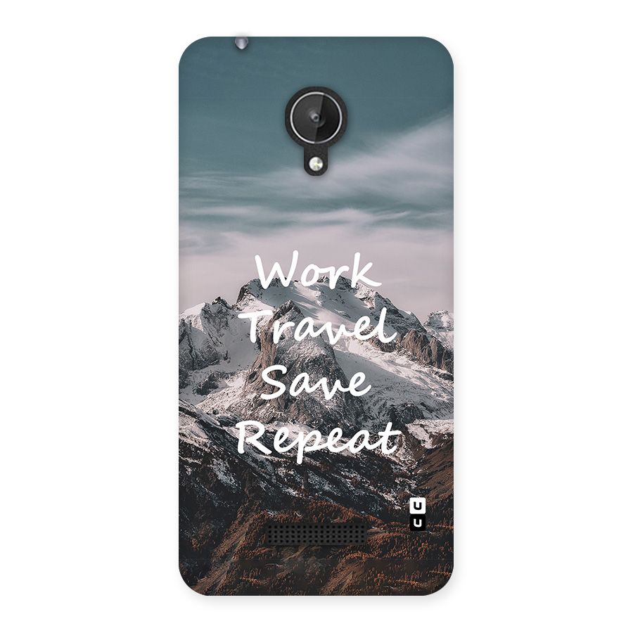 Work Travel Back Case for Canvas Spark Q380