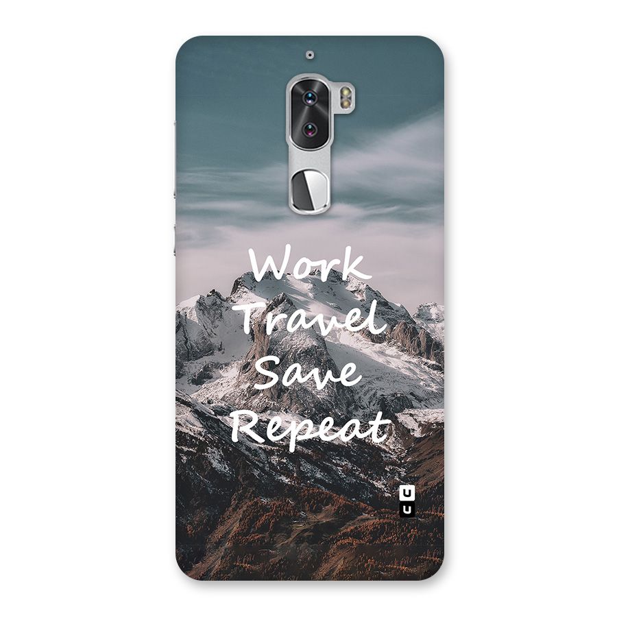 Work Travel Back Case for Coolpad Cool 1