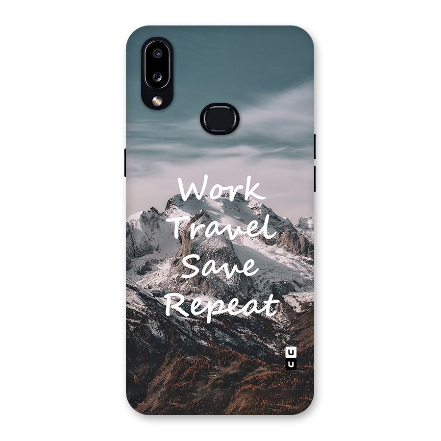 Work Travel Back Case for Galaxy A10s