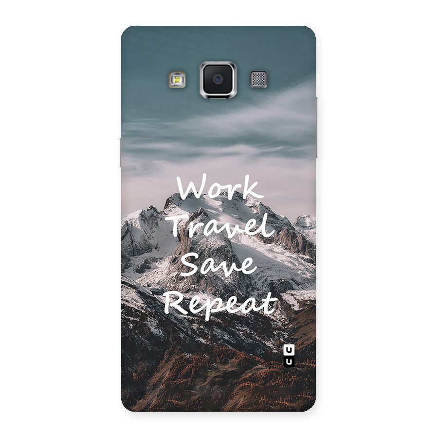 Work Travel Back Case for Galaxy A5