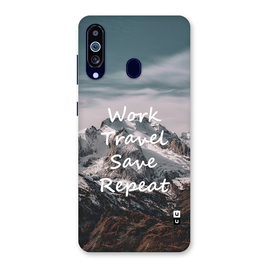 Work Travel Back Case for Galaxy A60