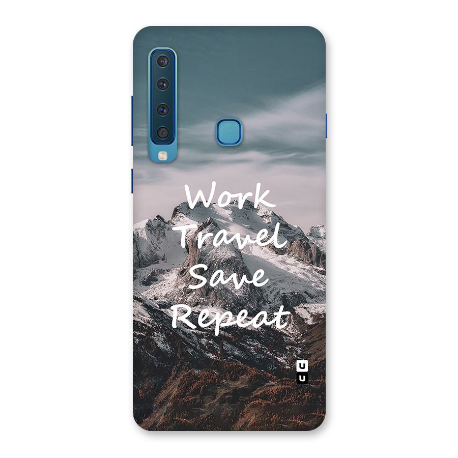 Work Travel Back Case for Galaxy A9 (2018)