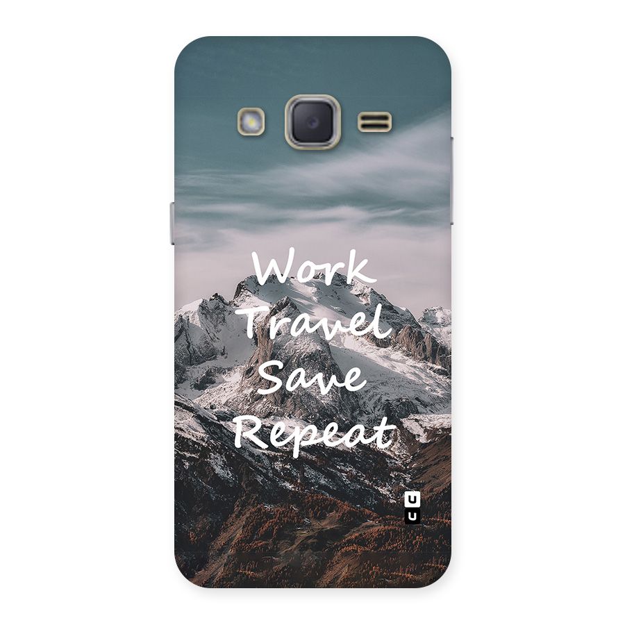 Work Travel Back Case for Galaxy J2