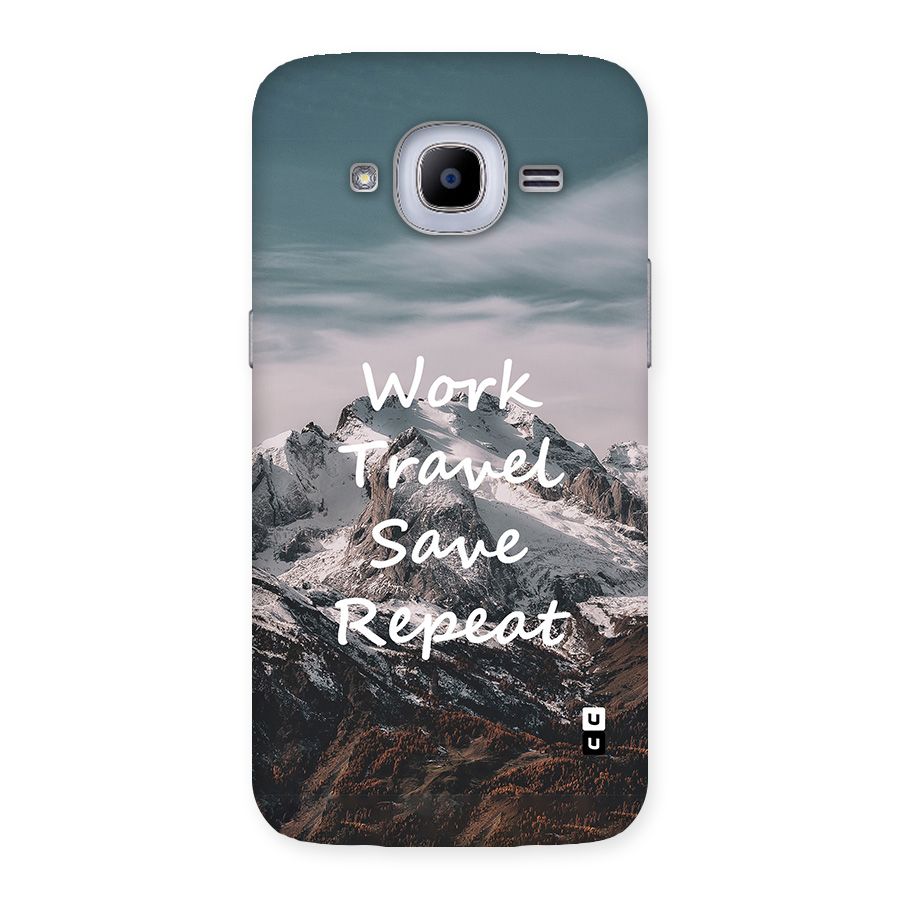 Work Travel Back Case for Galaxy J2 2016