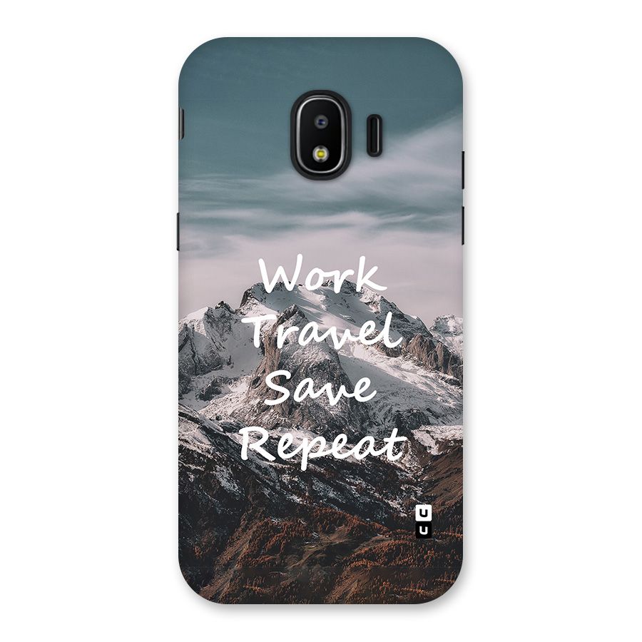 Work Travel Back Case for Galaxy J2 Pro 2018