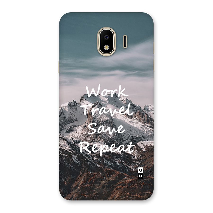 Work Travel Back Case for Galaxy J4