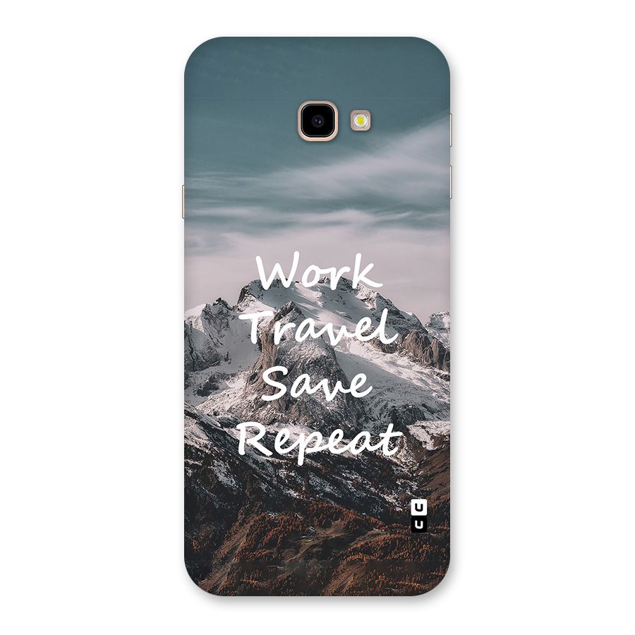Work Travel Back Case for Galaxy J4 Plus