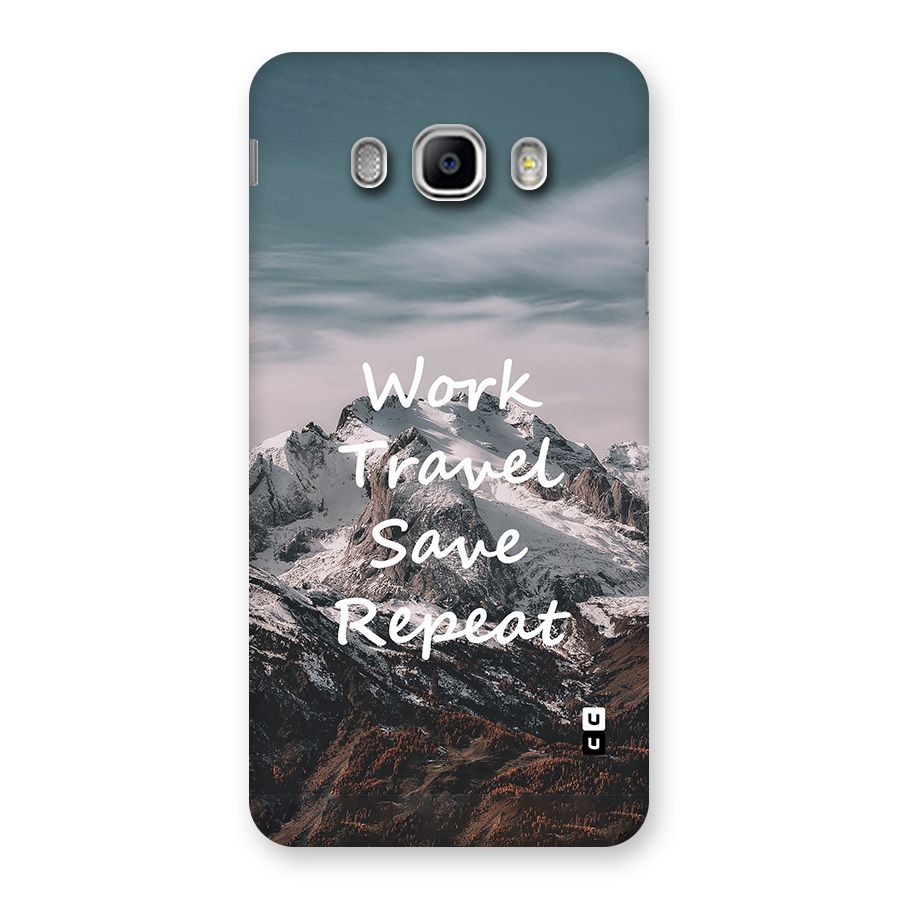 Work Travel Back Case for Galaxy J5 2016