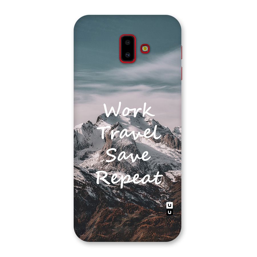 Work Travel Back Case for Galaxy J6 Plus