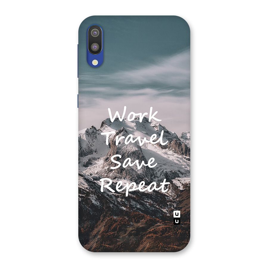 Work Travel Back Case for Galaxy M10
