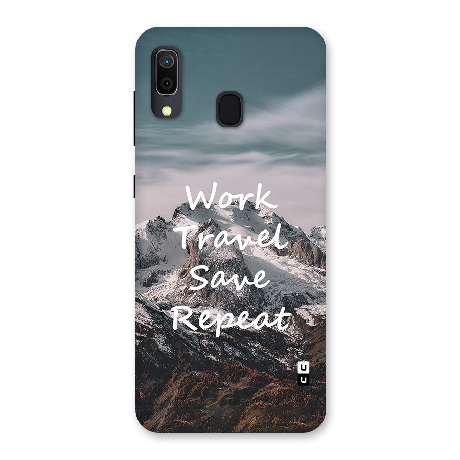 Work Travel Back Case for Galaxy M10s