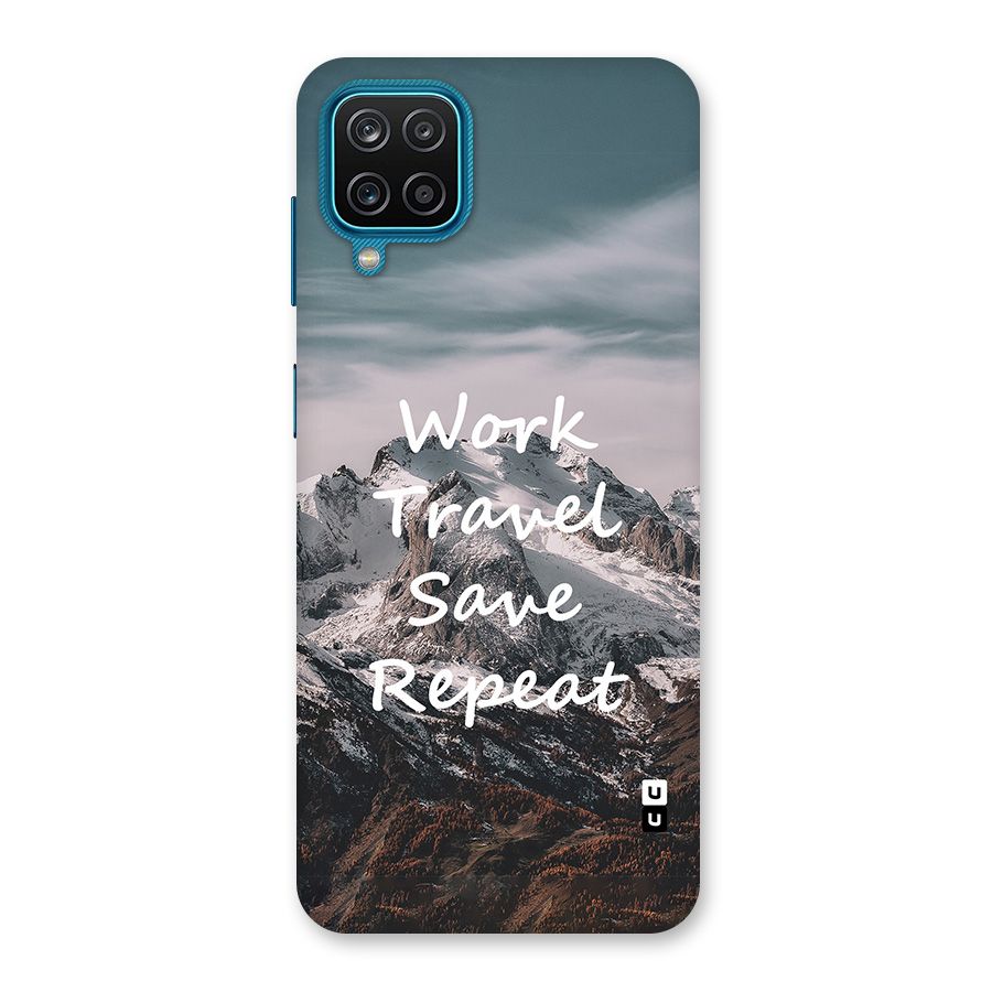 Work Travel Back Case for Galaxy M12