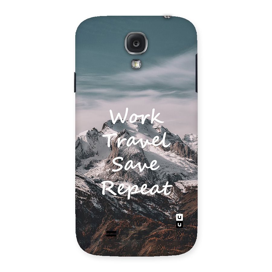 Work Travel Back Case for Galaxy S4