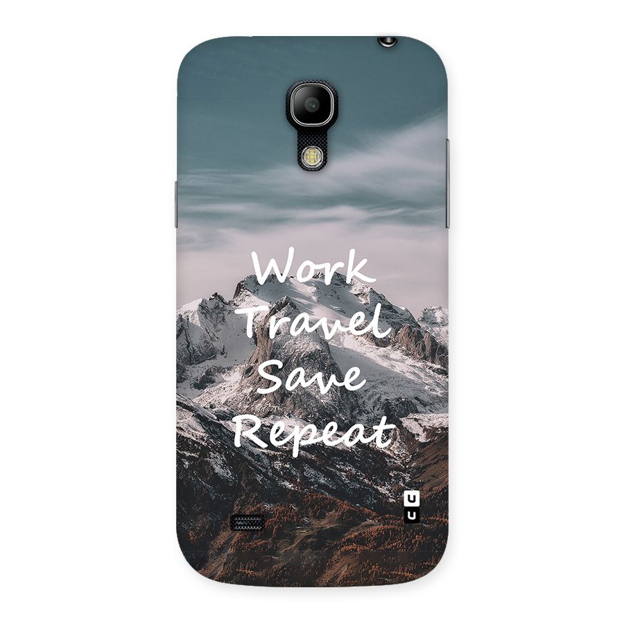 Work Travel Back Case for Galaxy S4 Mini