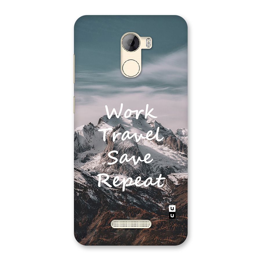 Work Travel Back Case for Gionee A1 LIte