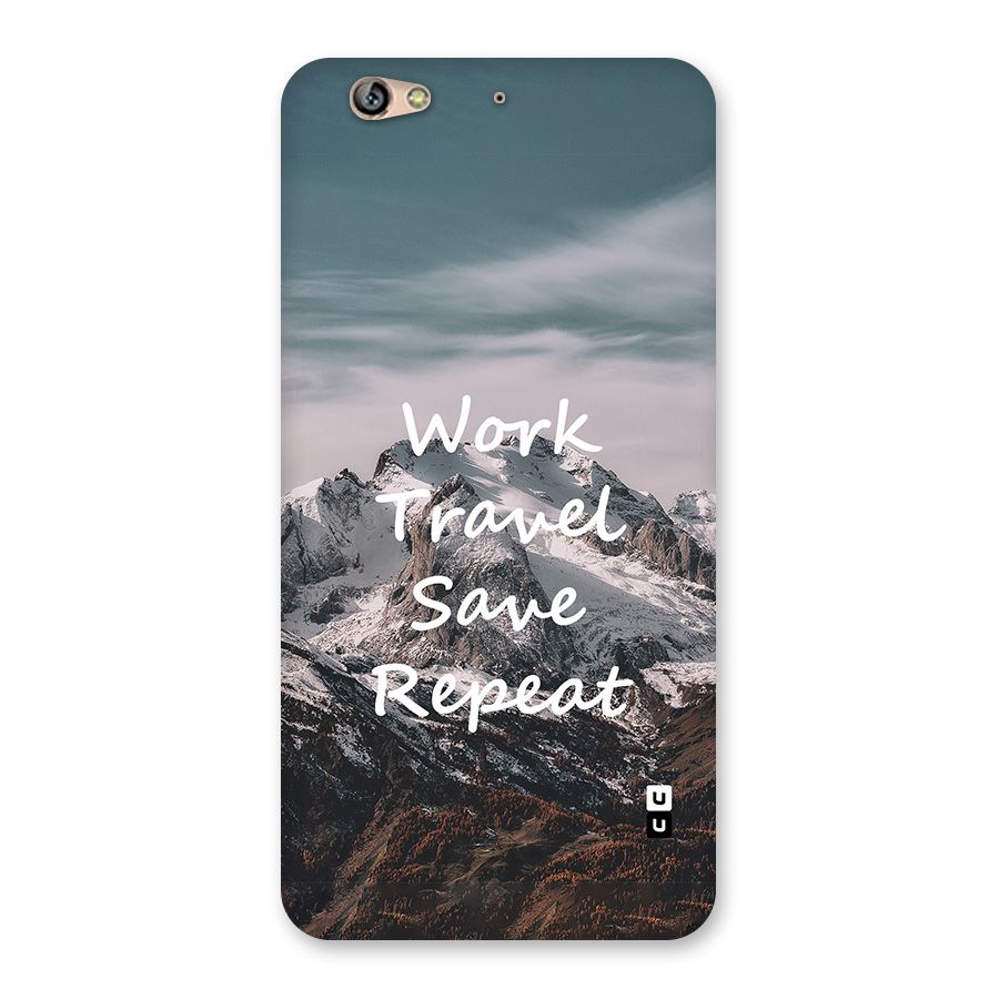 Work Travel Back Case for Gionee S6