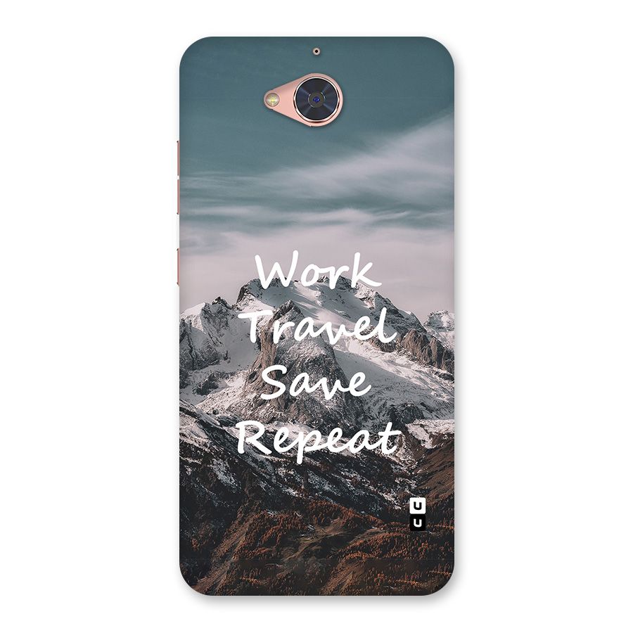 Work Travel Back Case for Gionee S6 Pro