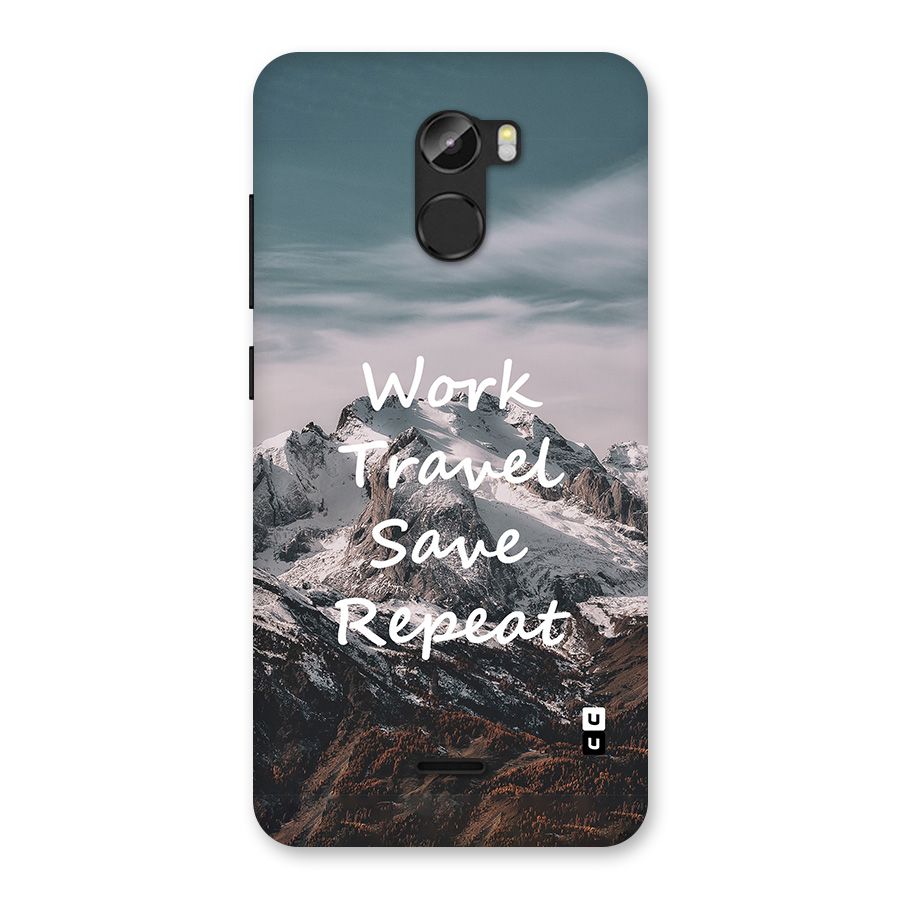 Work Travel Back Case for Gionee X1