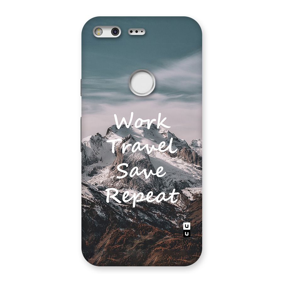 Work Travel Back Case for Google Pixel