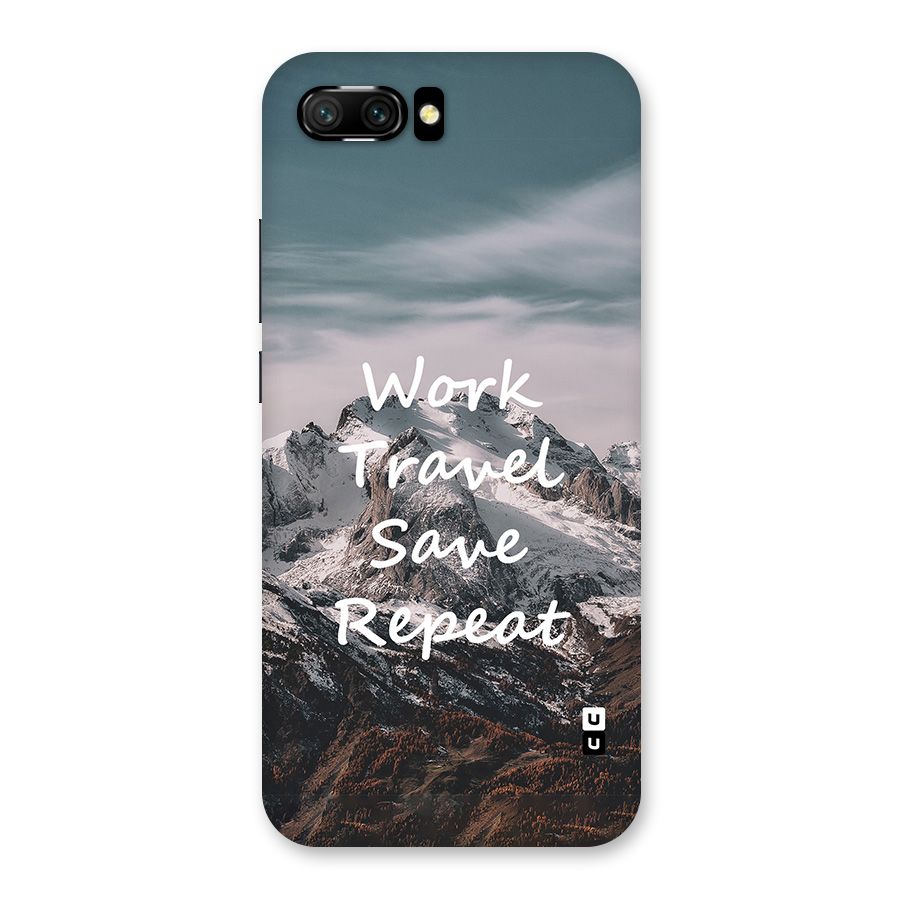 Work Travel Back Case for Honor 10