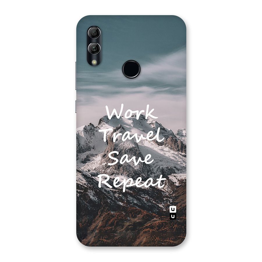 Work Travel Back Case for Honor 10 Lite