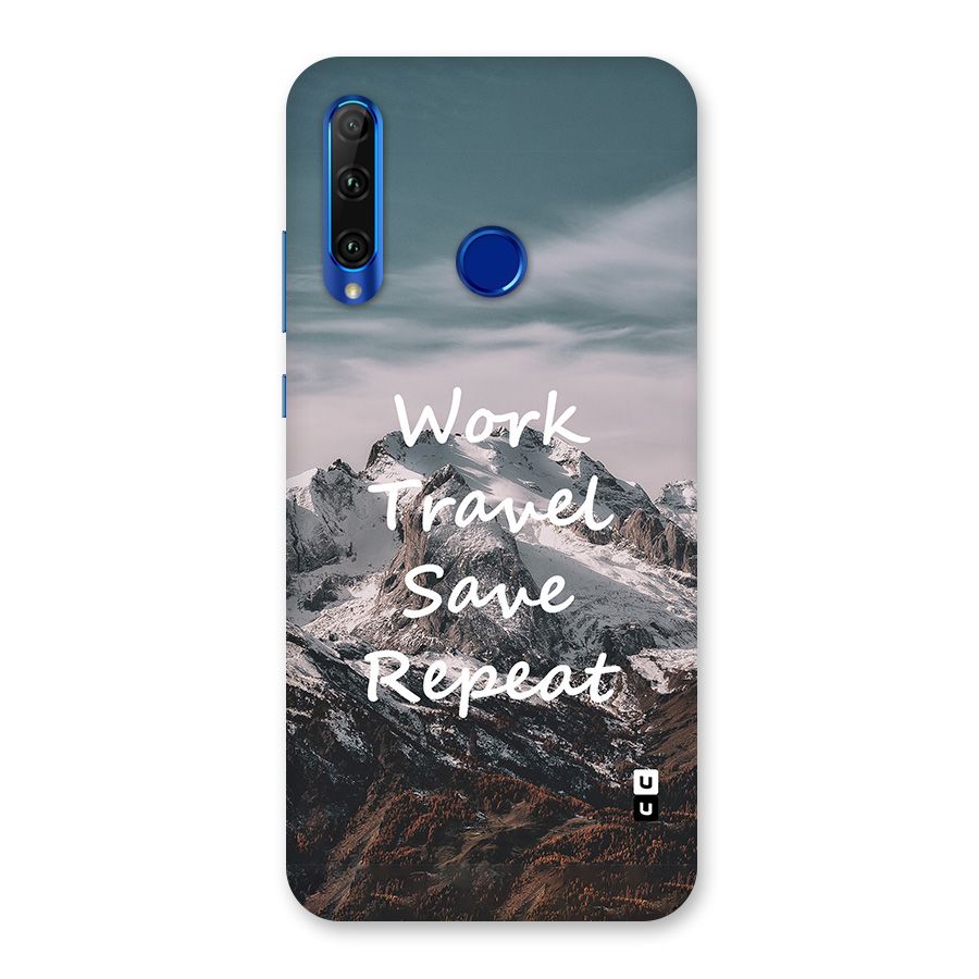 Work Travel Back Case for Honor 20i