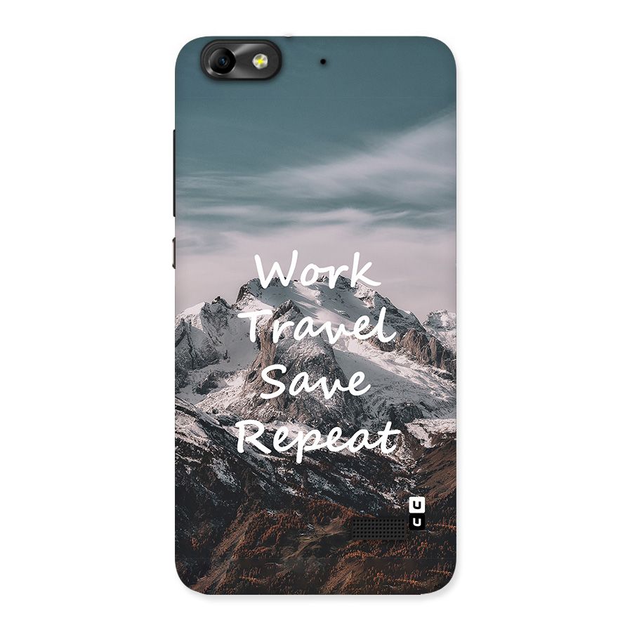 Work Travel Back Case for Honor 4C