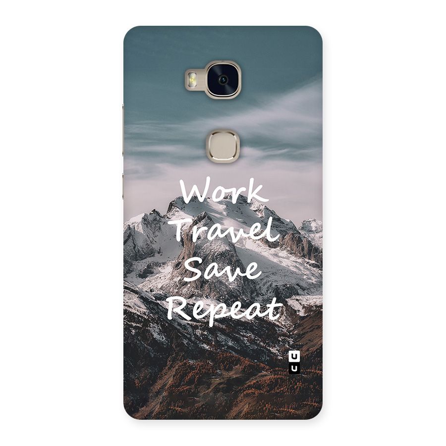 Work Travel Back Case for Honor 5X
