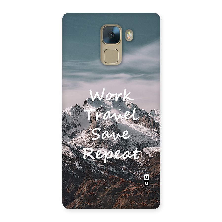 Work Travel Back Case for Honor 7