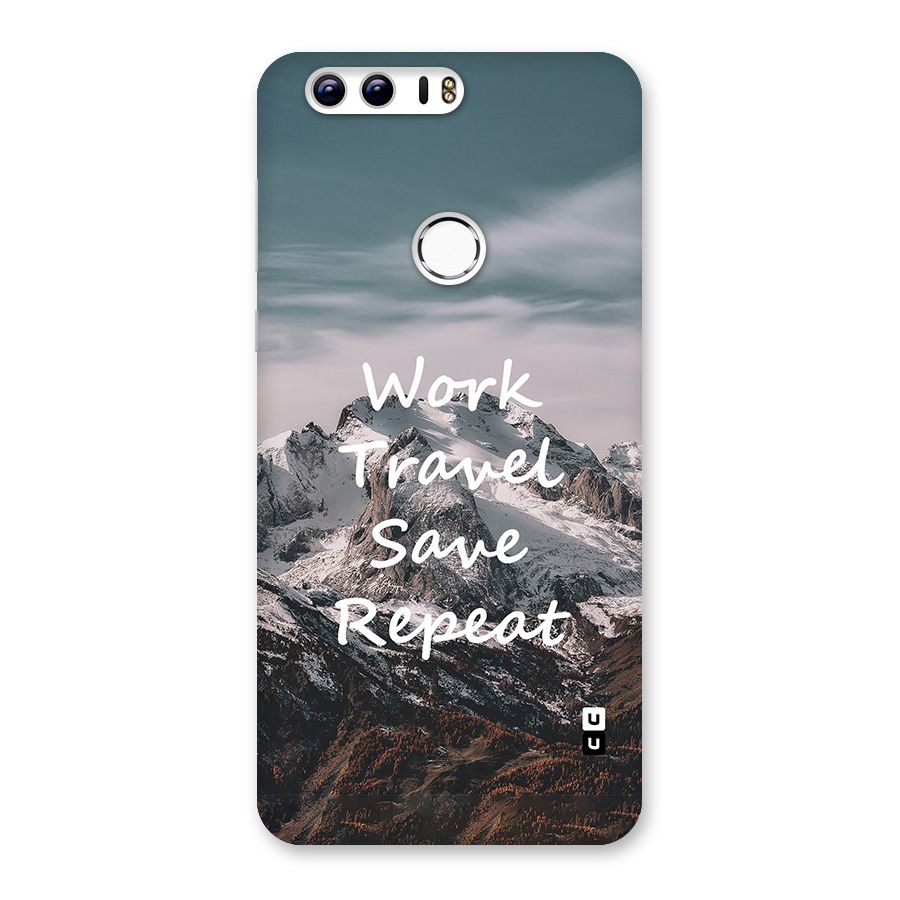 Work Travel Back Case for Honor 8