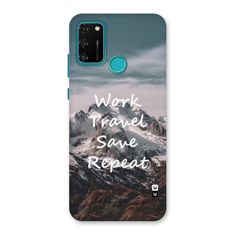 Work Travel Back Case for Honor 9A